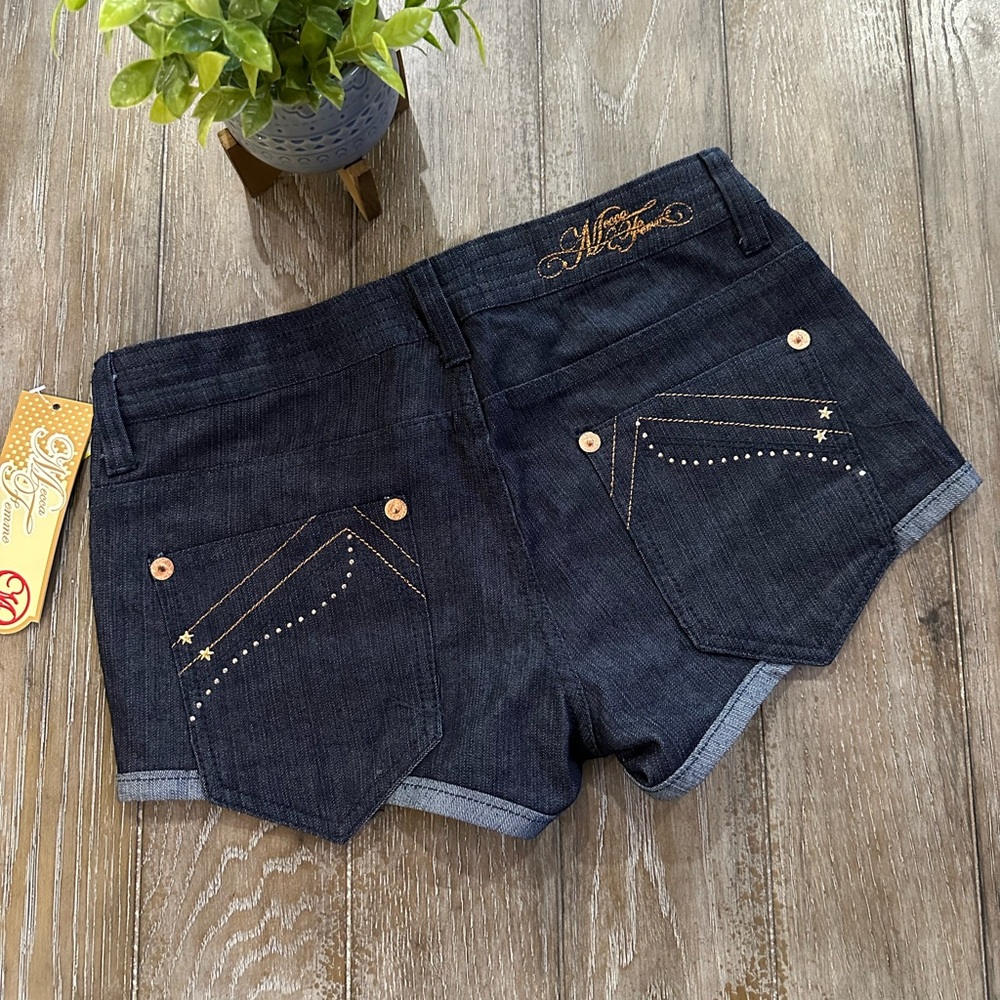 Mecca Femme Denim Shorts NEW - Picture 2 of 9